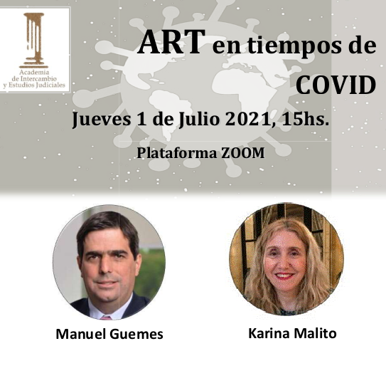 Jornada sobre ART en tiempos de Covid