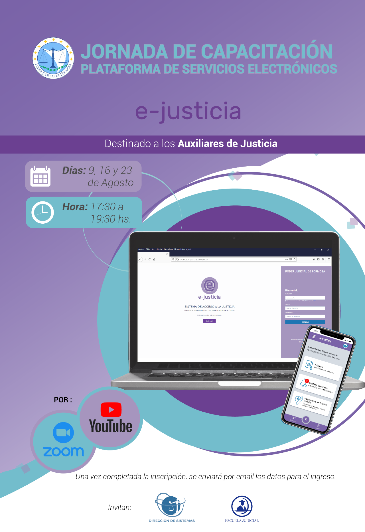 Capacitación ejusticia