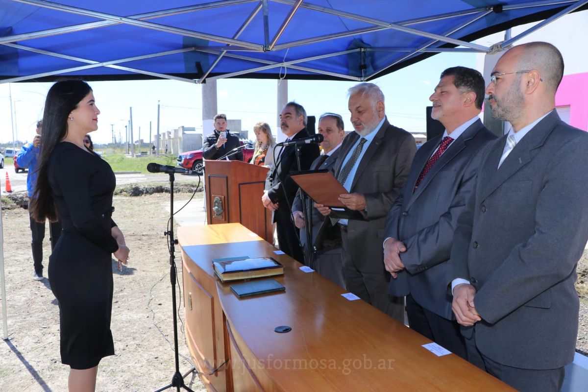 Inauguración Juzgado de Paz 4