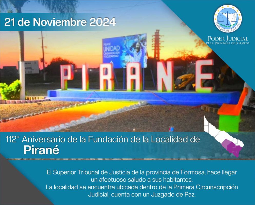 Aniversario Pirané