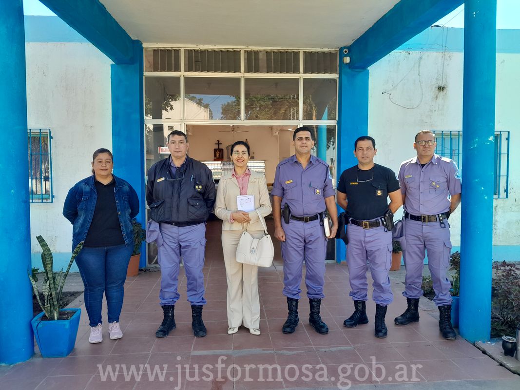 Jueza de Ejecución Penal inspeccionó unidades penitenciarias de la provincia