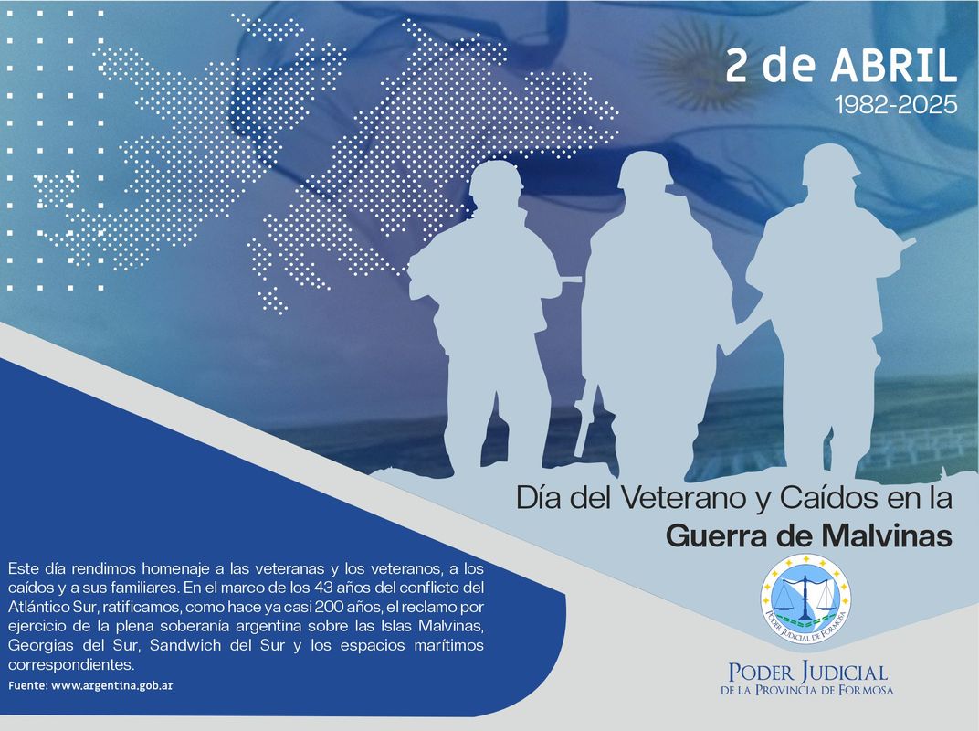 Día del Veterano y caídos en la guerra de Malvinas