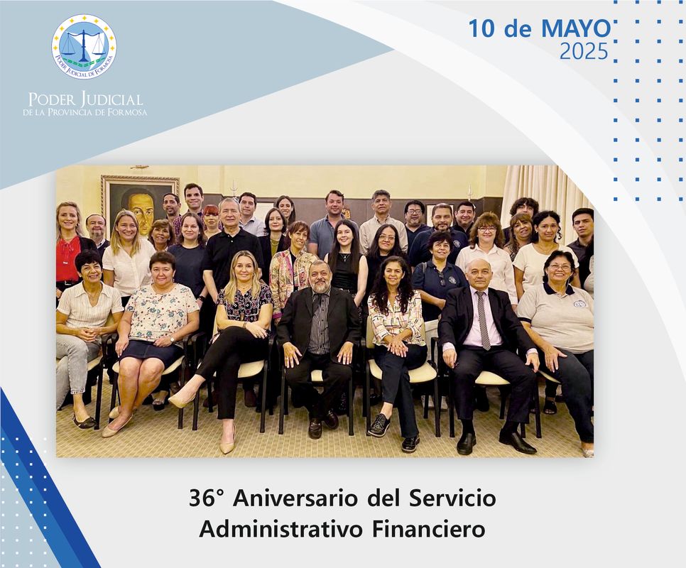 Efemérides - 66º Aniversario Servicio Administrativo Financiero