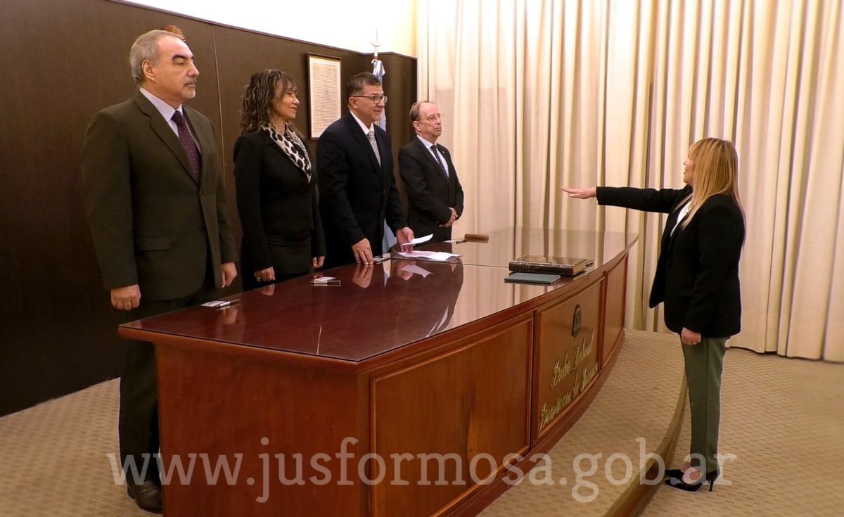 El Juzgado de Menores de Clorinda tiene nueva secretaria