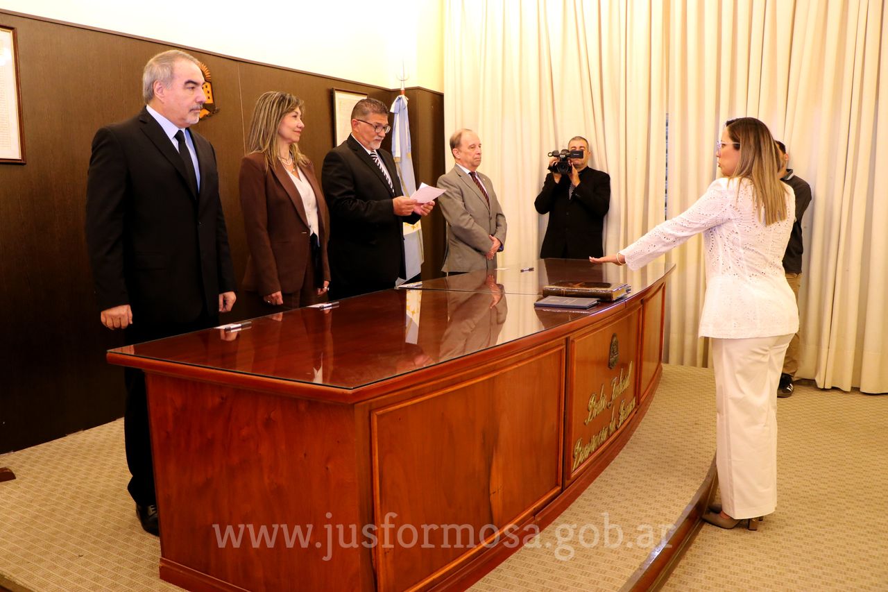 Asumió la nueva jueza de Menores de Clorinda