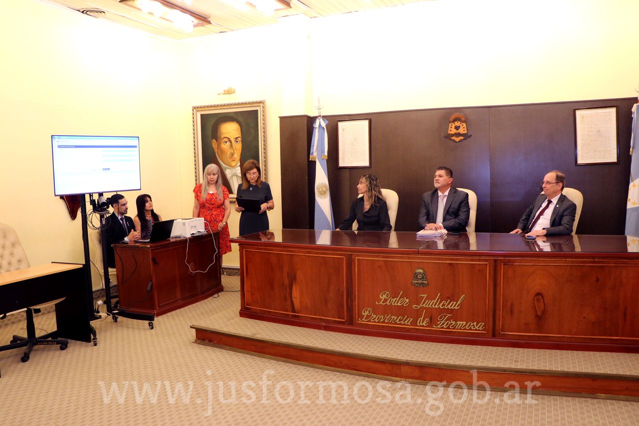 Sortearon conjueces para el año 2026