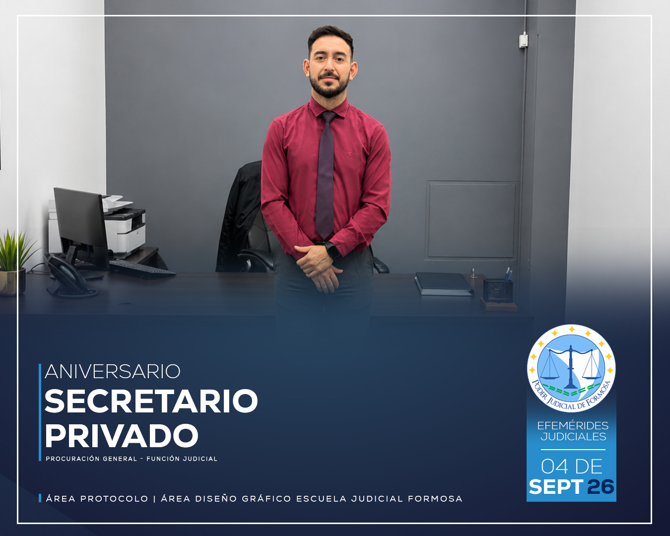 Efemérides - Aniversario del Secretario privado
