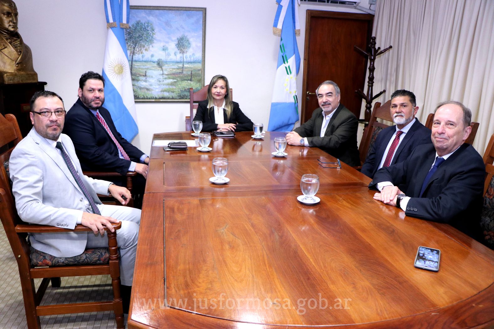 El STJ recibió al director de Política Criminal de la Nación