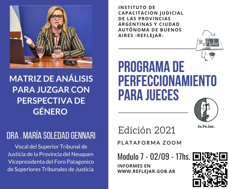 Jornada de perfeccionamiento para jueces y juezas